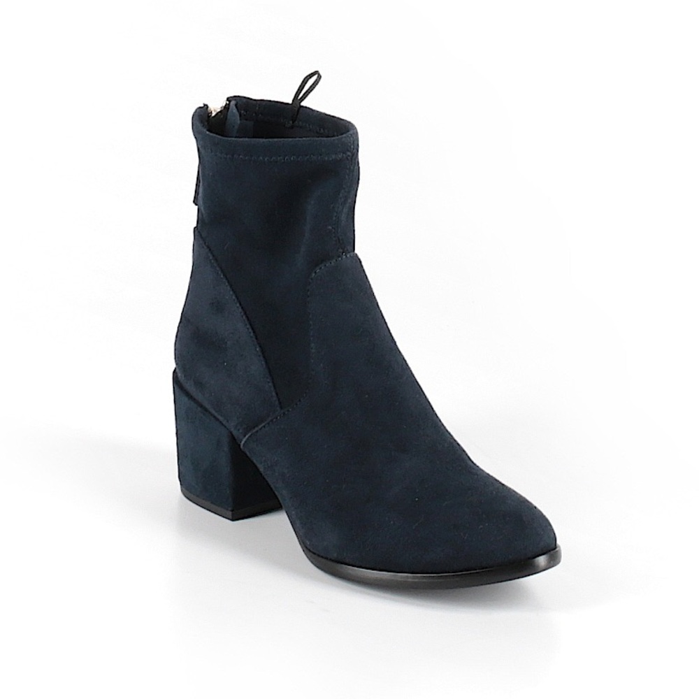H&M dark navy blue ankle boots size 6